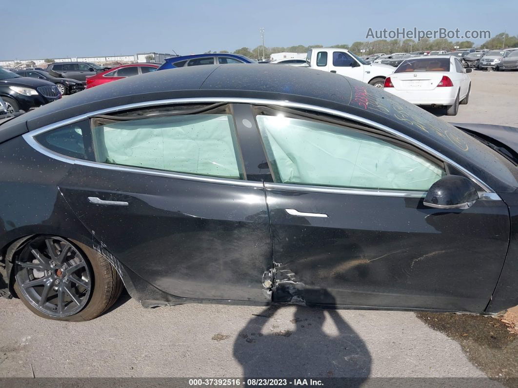 2020 Tesla Model 3 Long Range Dual Motor All-wheel Drive Black vin: 5YJ3E1EB7LF663134