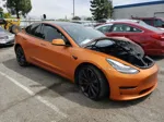 2020 Tesla Model 3  Orange vin: 5YJ3E1EB7LF735708