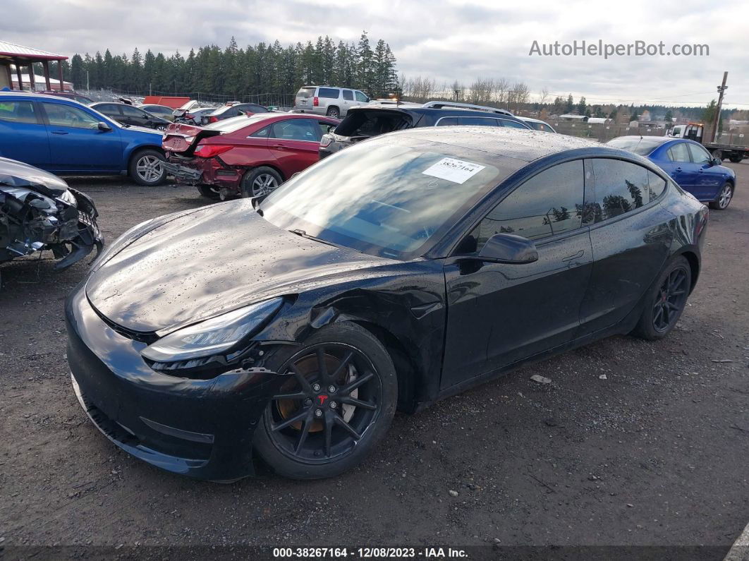 2020 Tesla Model 3 Long Range Dual Motor All-wheel Drive Черный vin: 5YJ3E1EB7LF744151