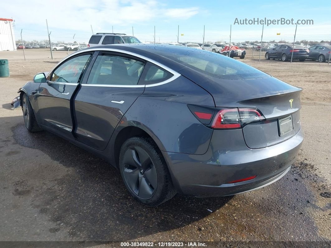 2020 Tesla Model 3 Long Range Dual Motor All-wheel Drive Gray vin: 5YJ3E1EB7LF790398