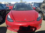 2021 Tesla Model 3  Red vin: 5YJ3E1EB7MF073372