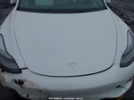 2021 Tesla Model 3 Long Range Dual Motor All-wheel Drive White vin: 5YJ3E1EB7MF094903