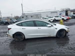 2021 Tesla Model 3 Long Range Dual Motor All-wheel Drive White vin: 5YJ3E1EB7MF094903