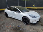 2021 Tesla Model 3  White vin: 5YJ3E1EB7MF858393