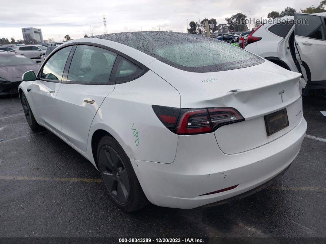 2021 Tesla Model 3 Long Range Dual Motor All-wheel Drive Белый vin: 5YJ3E1EB7MF876148