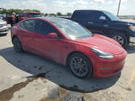 2022 Tesla Model 3  Red vin: 5YJ3E1EB7NF117422