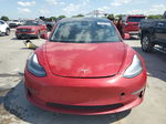 2022 Tesla Model 3  Red vin: 5YJ3E1EB7NF117422