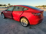 2022 Tesla Model 3  Red vin: 5YJ3E1EB7NF145012