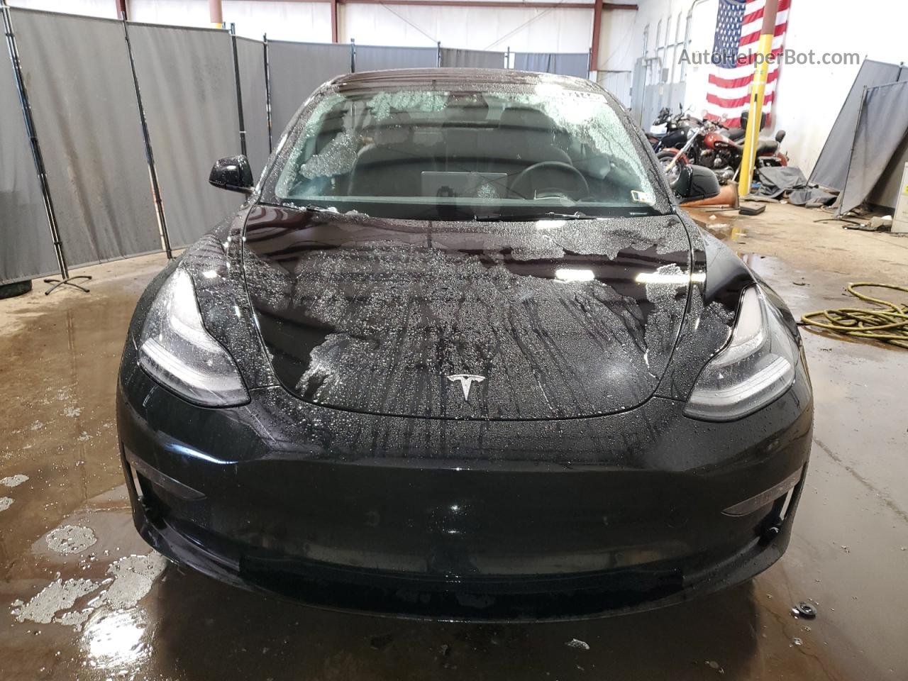 2022 Tesla Model 3  Black vin: 5YJ3E1EB7NF174896