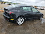 2022 Tesla Model 3  Black vin: 5YJ3E1EB7NF297145