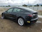 2022 Tesla Model 3  Black vin: 5YJ3E1EB7NF297145