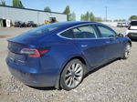 2018 Tesla Model 3  Blue vin: 5YJ3E1EB8JF063610