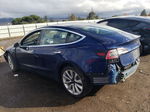 2018 Tesla Model 3  Blue vin: 5YJ3E1EB8JF116015