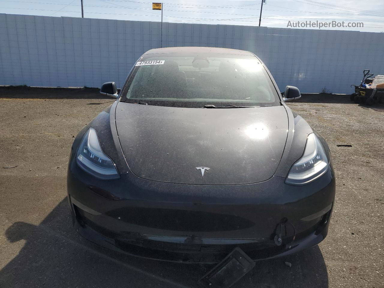 2018 Tesla Model 3  Black vin: 5YJ3E1EB8JF130321