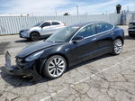 2018 Tesla Model 3  Черный vin: 5YJ3E1EB8JF186680