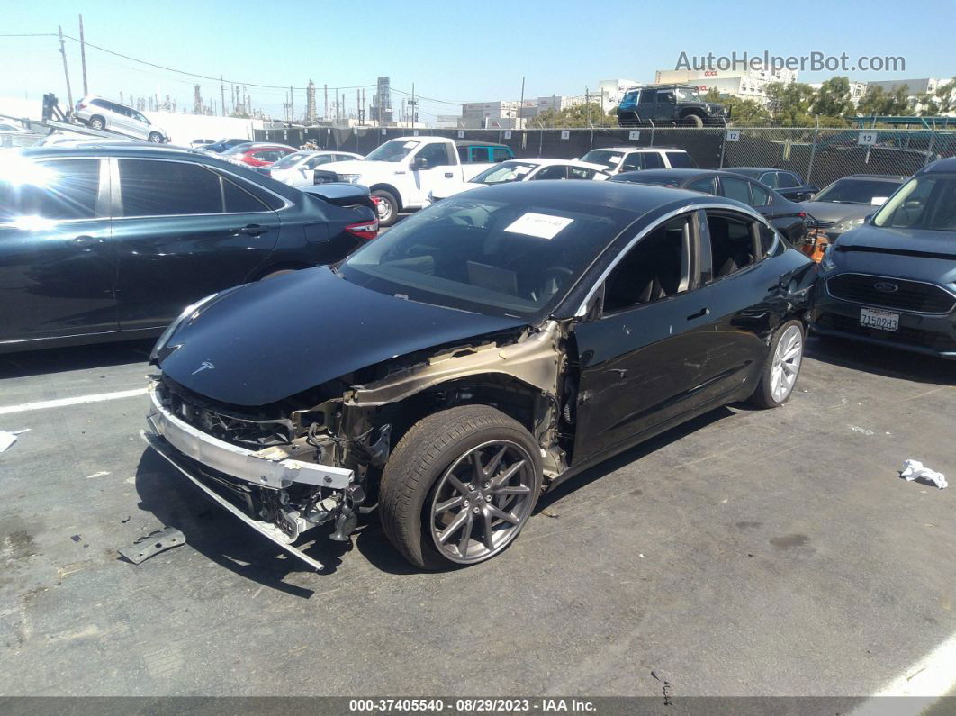 2019 Tesla Model 3 Performance/long Range Black vin: 5YJ3E1EB8KF384693