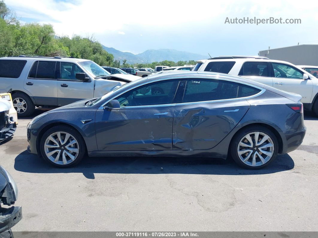 2019 Tesla Model 3 Long Range/performance Gray vin: 5YJ3E1EB8KF389098