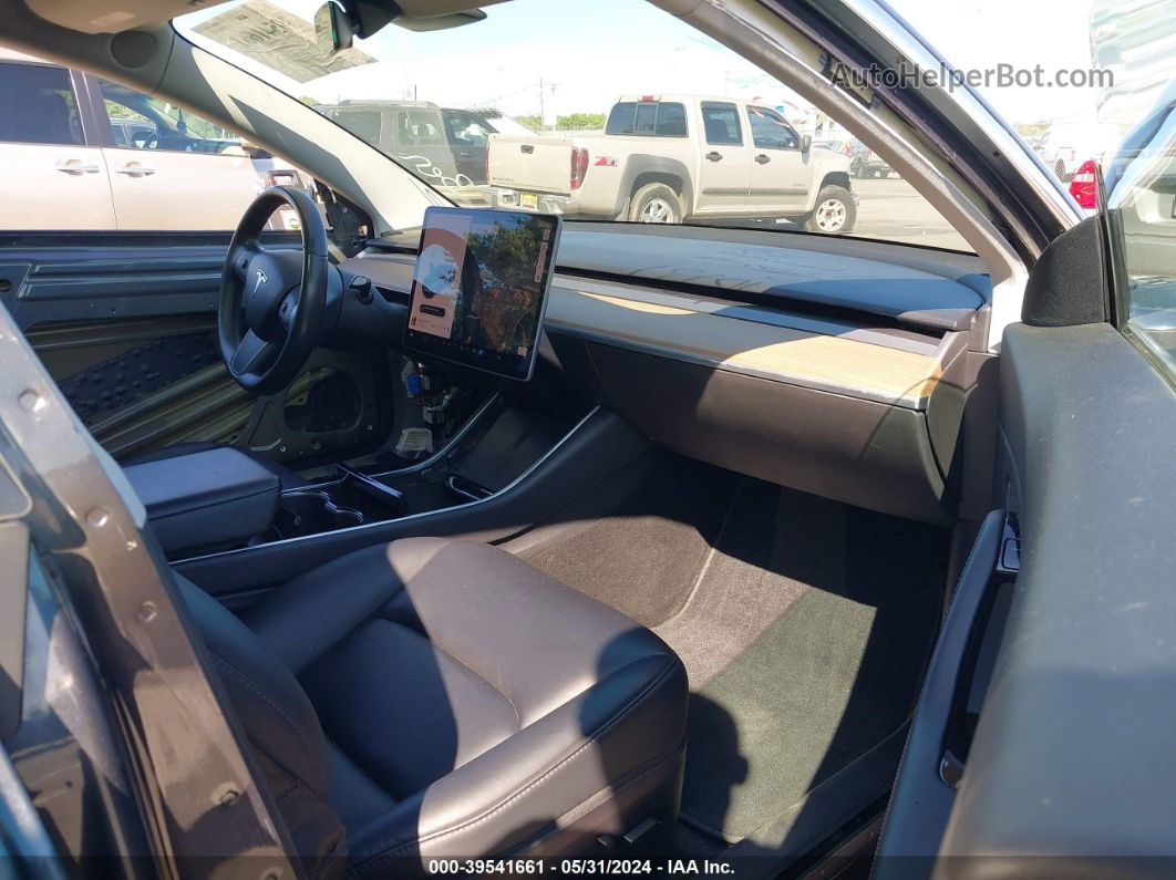 2019 Tesla Model 3 Long Range/performance Gray vin: 5YJ3E1EB8KF390395