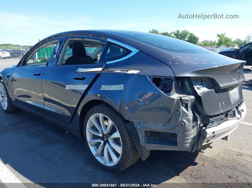 2019 Tesla Model 3 Long Range/performance Gray vin: 5YJ3E1EB8KF390395