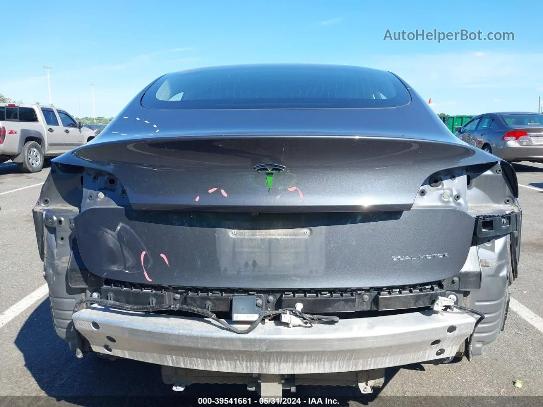 2019 Tesla Model 3 Long Range/performance Gray vin: 5YJ3E1EB8KF390395