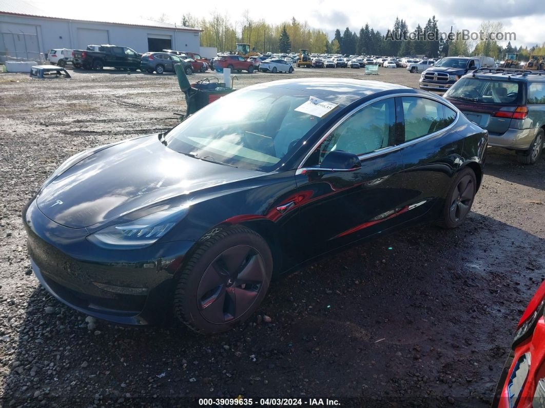 2019 Tesla Model 3 Long Range/performance Черный vin: 5YJ3E1EB8KF390512