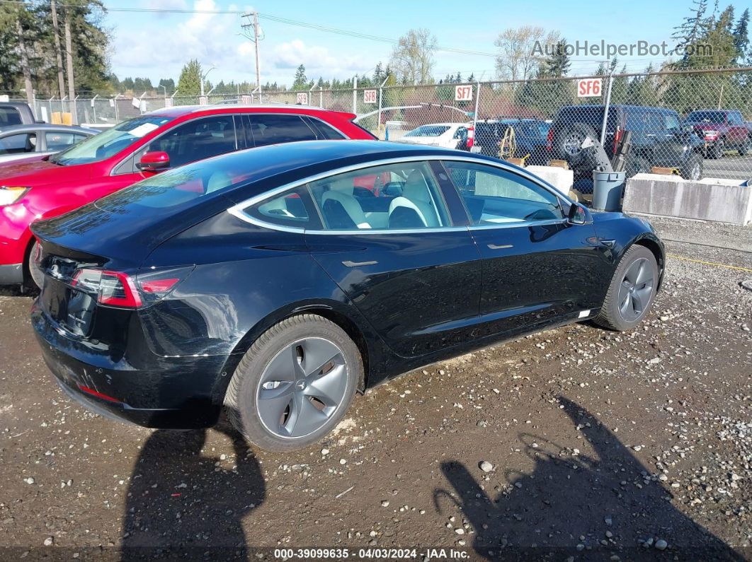 2019 Tesla Model 3 Long Range/performance Black vin: 5YJ3E1EB8KF390512