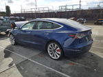 2019 Tesla Model 3  Blue vin: 5YJ3E1EB8KF438347