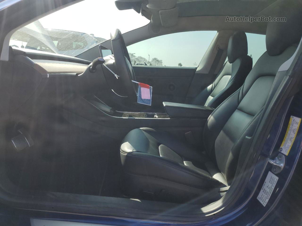 2019 Tesla Model 3  Blue vin: 5YJ3E1EB8KF497219