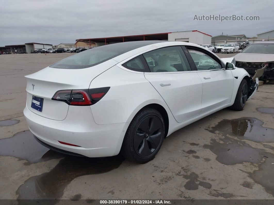 2019 Tesla Model 3 Long Range/performance White vin: 5YJ3E1EB8KF513242