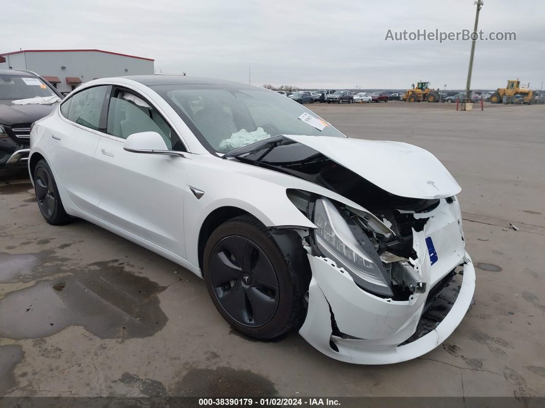 2019 Tesla Model 3 Long Range/performance Белый vin: 5YJ3E1EB8KF513242