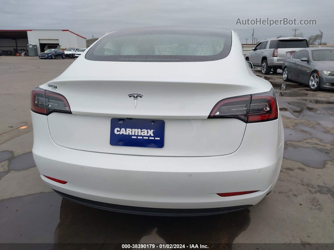 2019 Tesla Model 3 Long Range/performance White vin: 5YJ3E1EB8KF513242