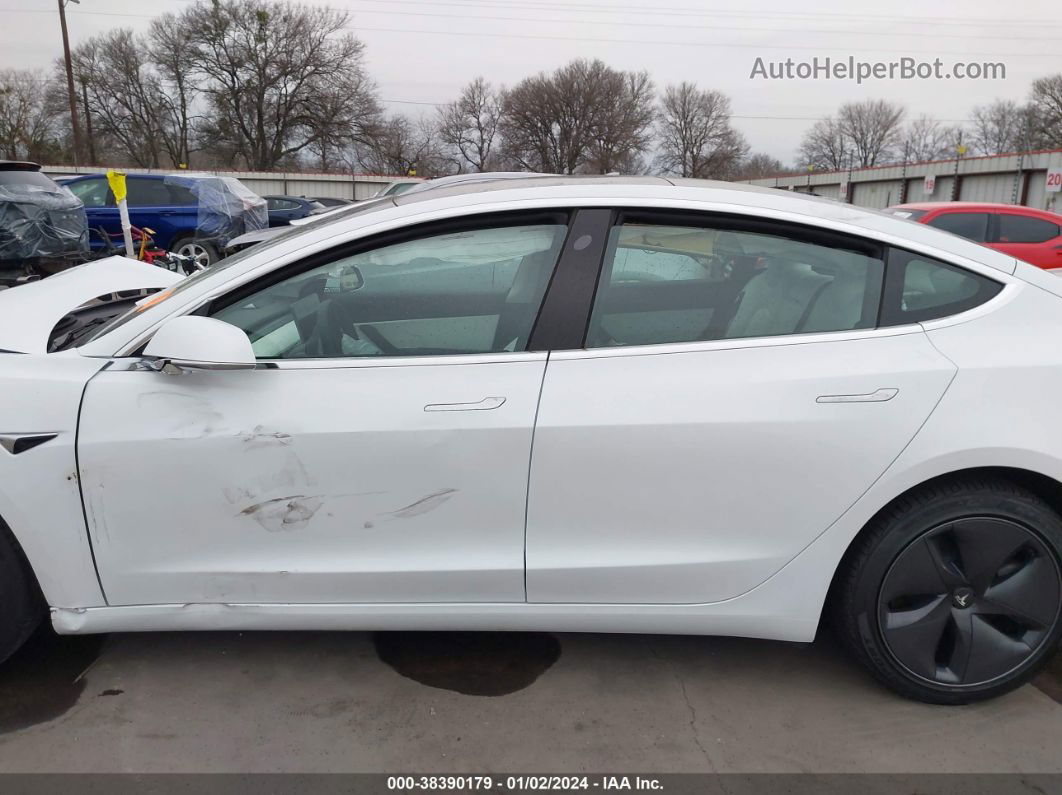 2019 Tesla Model 3 Long Range/performance White vin: 5YJ3E1EB8KF513242