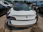 2020 Tesla Model 3  White vin: 5YJ3E1EB8LF621054