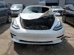 2020 Tesla Model 3  White vin: 5YJ3E1EB8LF621054