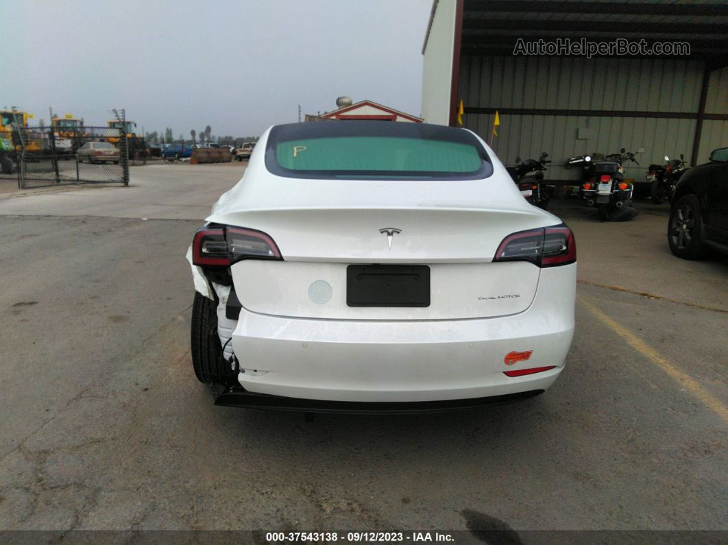 2020 Tesla Model 3 Long Range Dual Motor All-wheel Drive White vin: 5YJ3E1EB8LF629140