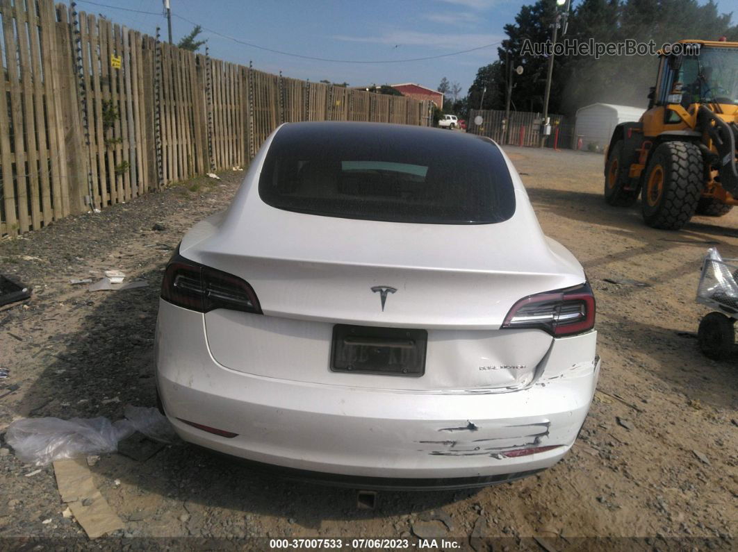 2020 Tesla Model 3 Long Range Белый vin: 5YJ3E1EB8LF639473