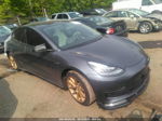 2020 Tesla Model 3 Long Range Gray vin: 5YJ3E1EB8LF735779