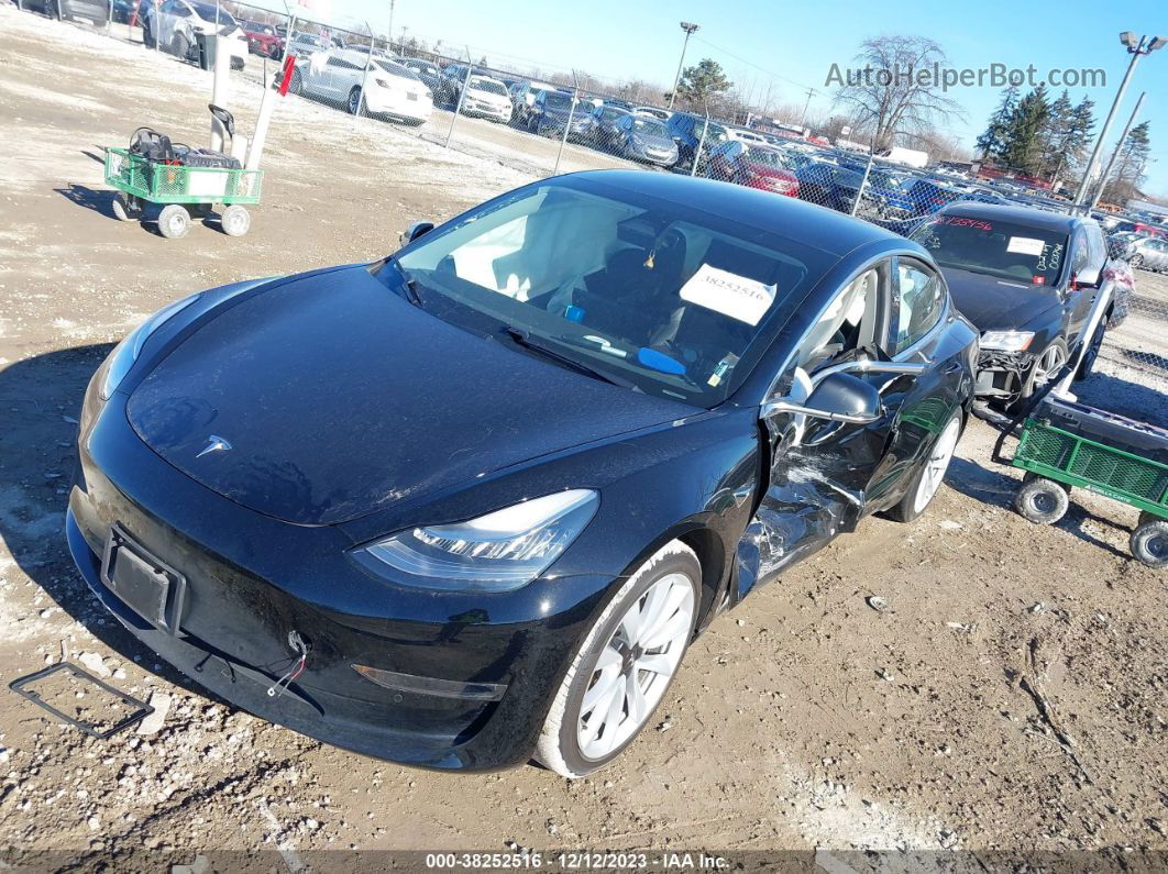 2020 Tesla Model 3 Long Range Dual Motor All-wheel Drive Black vin: 5YJ3E1EB8LF795318