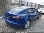 2021 Tesla Model 3 Long Range Синий vin: 5YJ3E1EB8MF035763