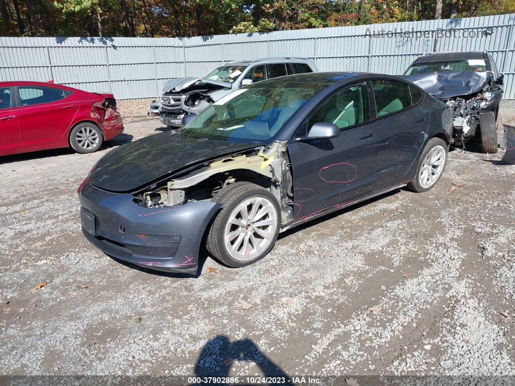 2021 Tesla Model 3 Long Range Dual Motor All-wheel Drive Серый vin: 5YJ3E1EB8MF038050