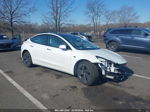 2021 Tesla Model 3 Long Range Dual Motor All-wheel Drive White vin: 5YJ3E1EB8MF046858