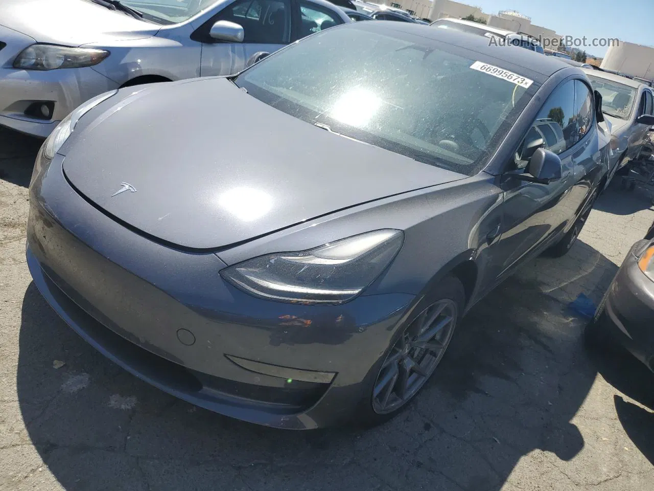 Price & History 2021 Tesla Model 3 vin: 5YJ3E1EB8MF868513 | AutoHelperBot