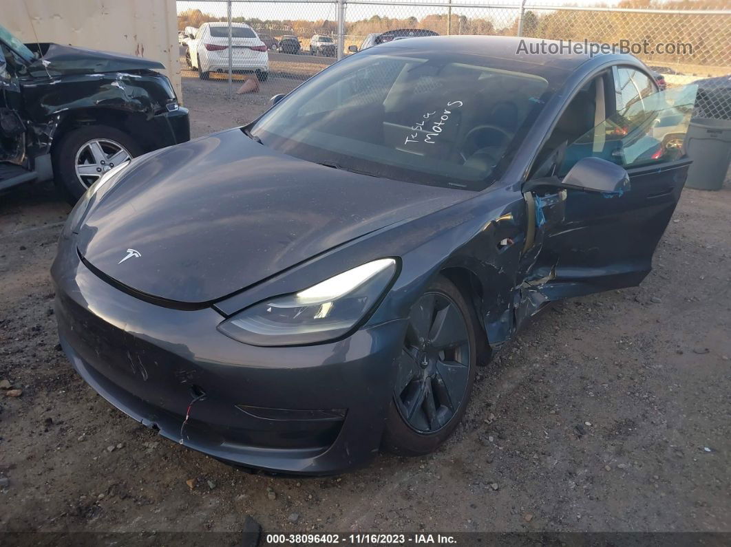 2021 Tesla Model 3 Long Range Dual Motor All-wheel Drive Серый vin: 5YJ3E1EB8MF923848