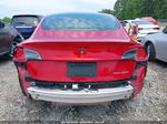 2021 Tesla Model 3 Long Range Dual Motor All-wheel Drive Red vin: 5YJ3E1EB8MF926913