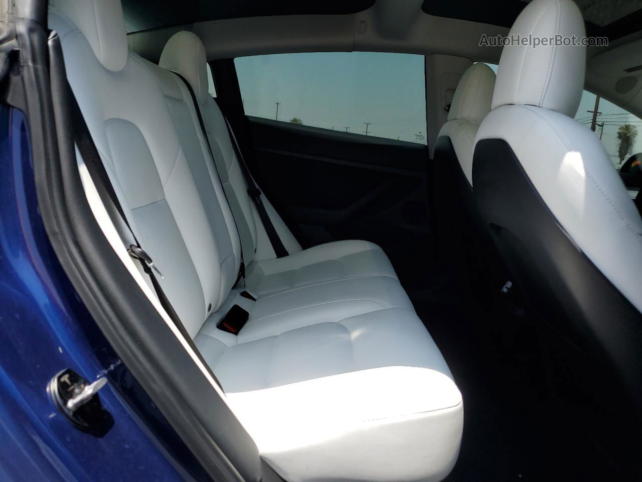 2021 Tesla Model 3  Синий vin: 5YJ3E1EB8MF999425