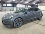 2022 Tesla Model 3  Gray vin: 5YJ3E1EB8NF207288