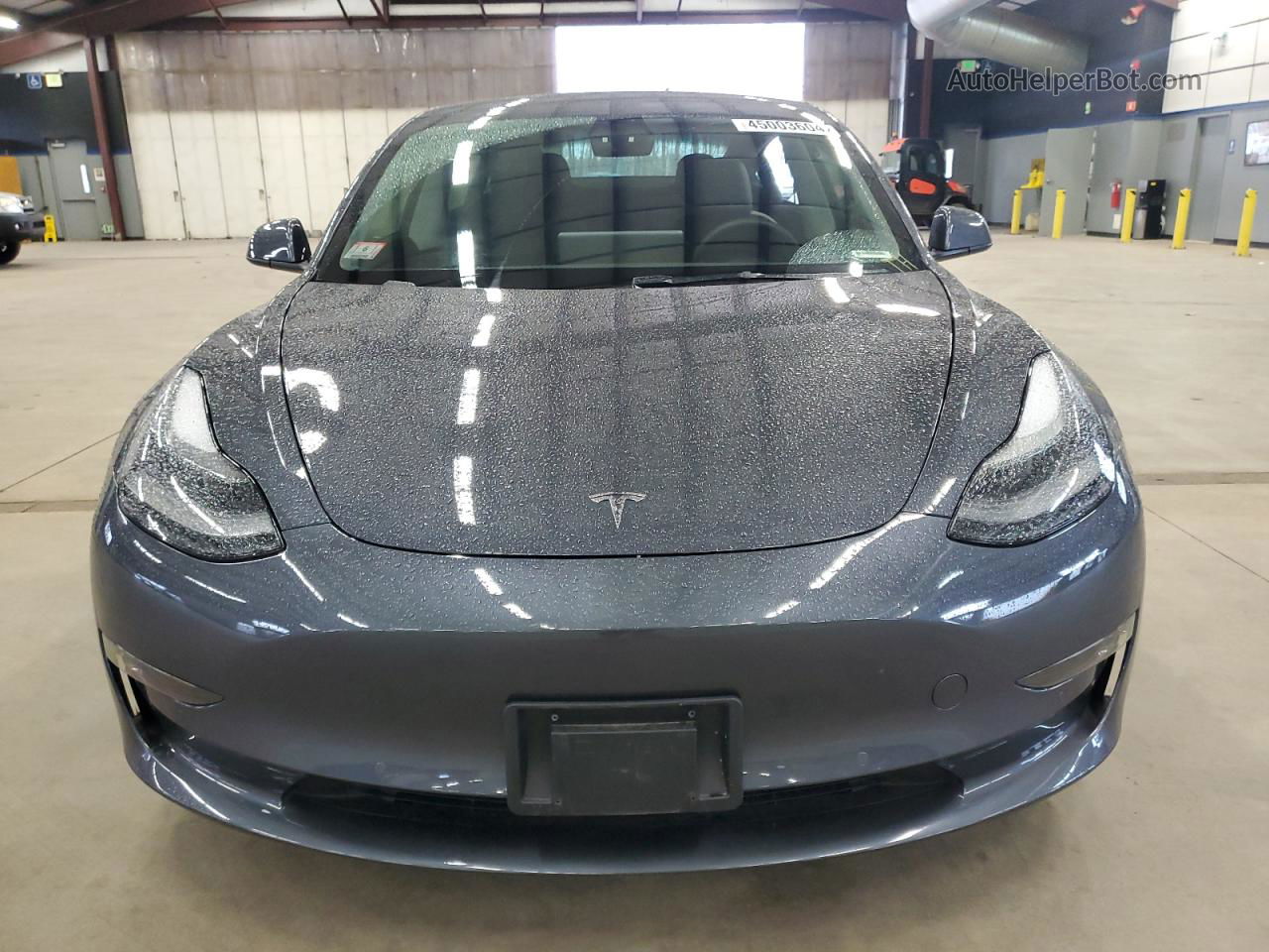 2022 Tesla Model 3  Gray vin: 5YJ3E1EB8NF207288