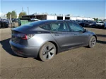 2022 Tesla Model 3  Gray vin: 5YJ3E1EB8NF234295