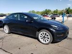 2022 Tesla Model 3  Black vin: 5YJ3E1EB8NF304894