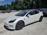 2022 Tesla Model 3  White vin: 5YJ3E1EB8NF328497